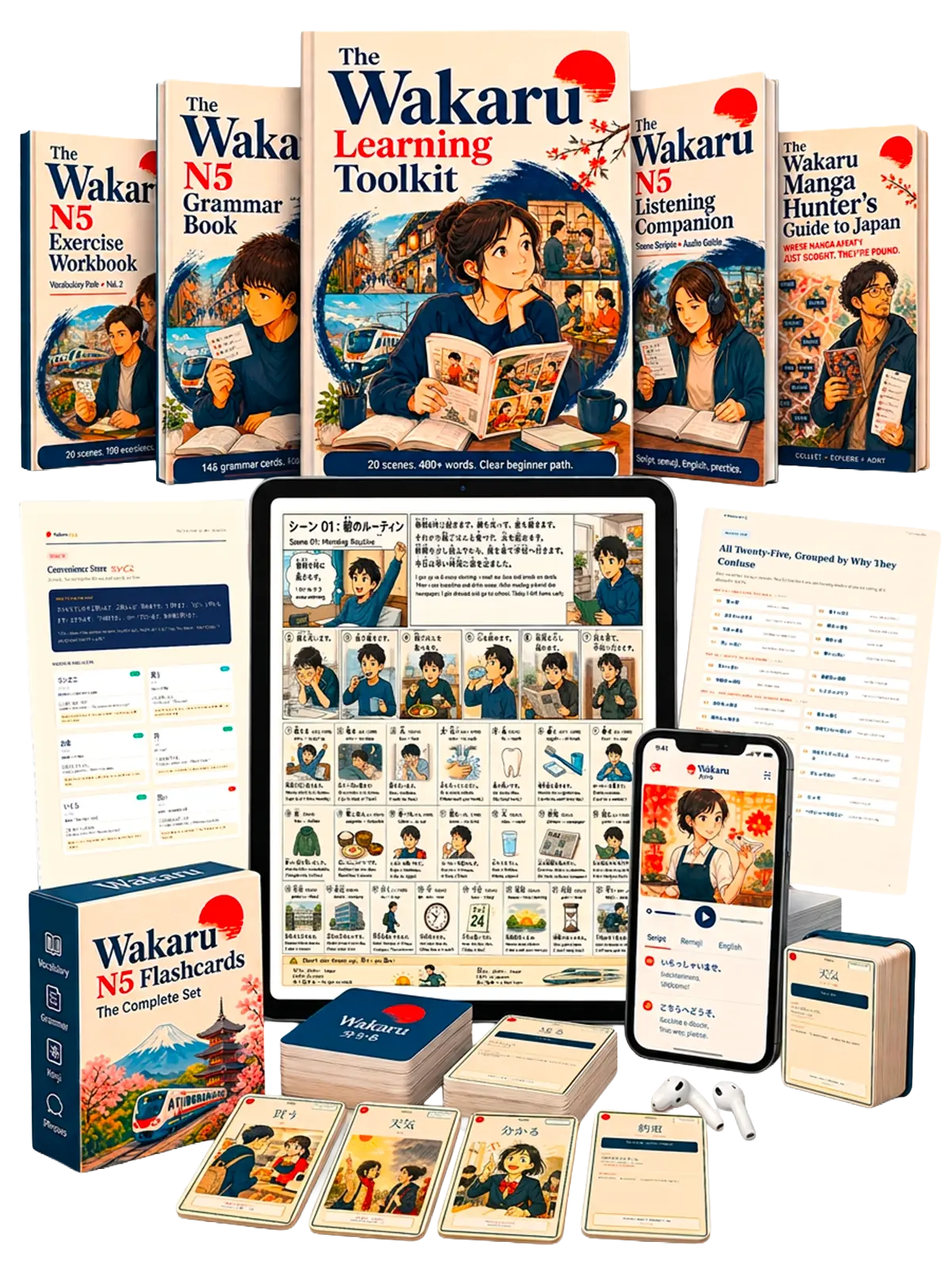 Wakaru Beginner Japanese Learning Method